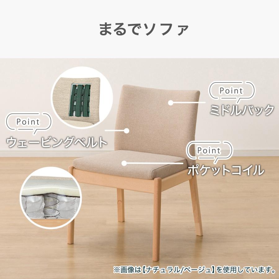 【Nコレクション】ニトリ　ダイニングチェア(C-50肘付き/NSF) セット売可 ニトリ（NITORI） 傷・汚れに強いファブリック ダイニングチェア(N