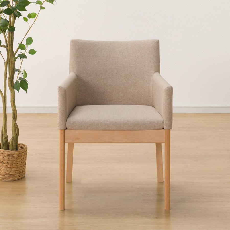 ニトリ（NITORI） 傷・汚れに強いファブリック ダイニングチェア(N