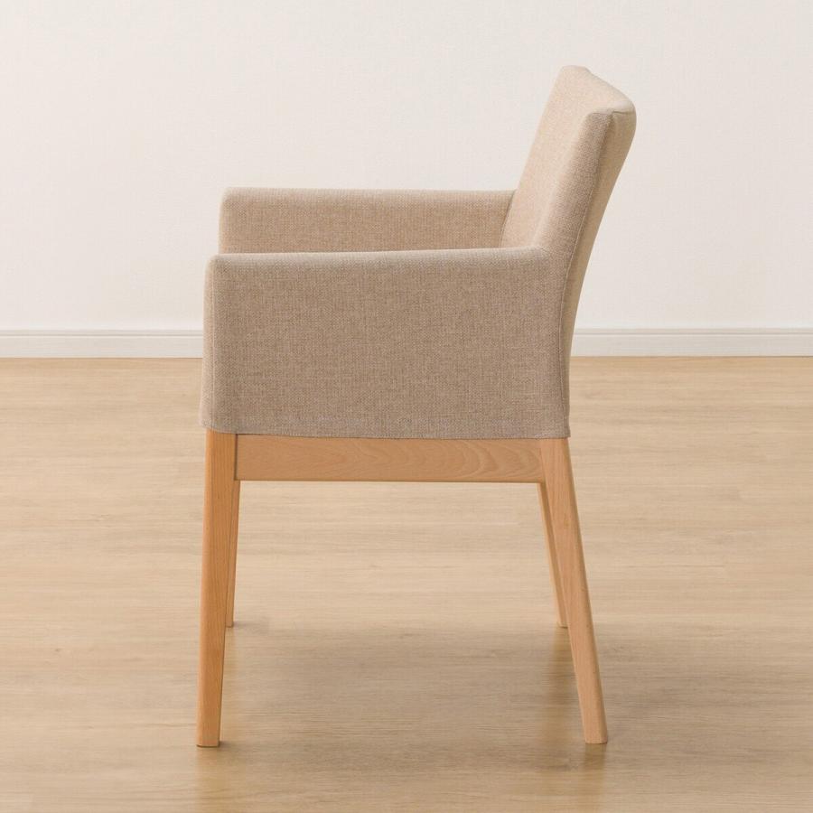 ニトリ 傷・汚れに強いファブリック ダイニングチェア(N