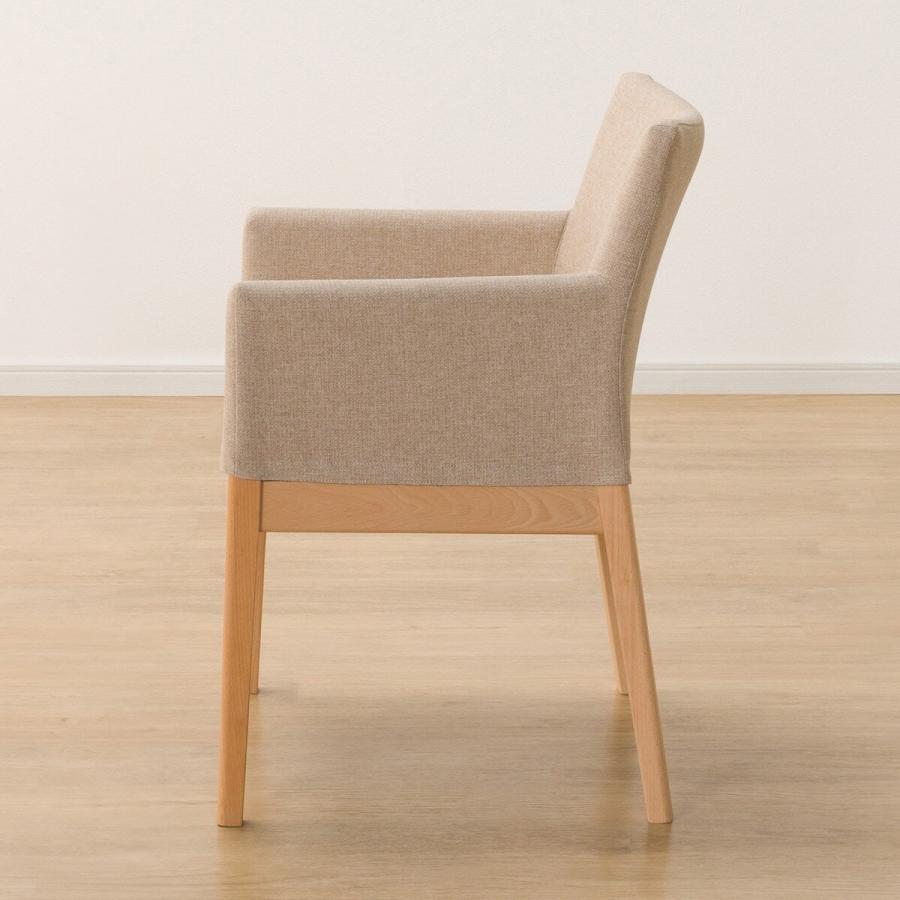 ニトリ（NITORI） 傷・汚れに強いファブリック ダイニングチェア(N