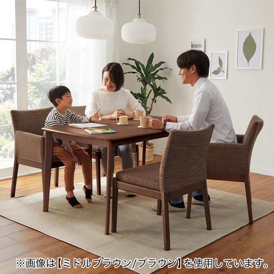 ニトリ 傷・汚れに強いファブリック ダイニングチェア(N