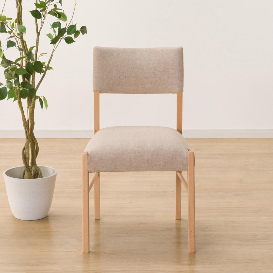 ニトリ 傷・汚れに強いファブリック ダイニングチェア(N