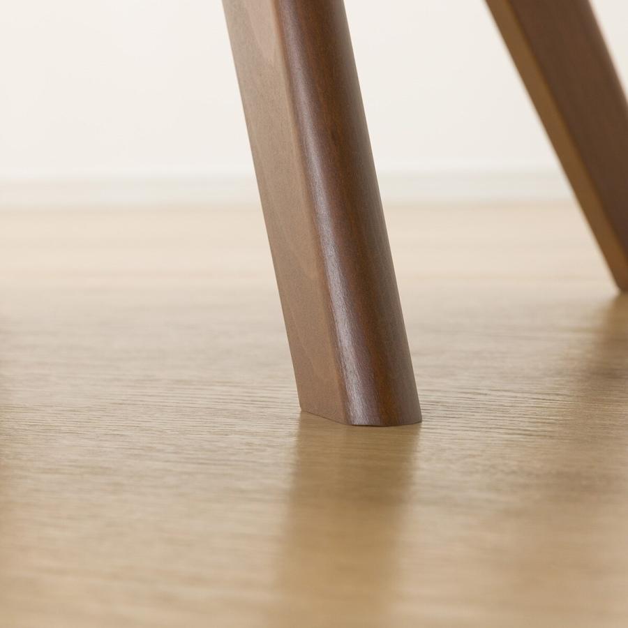 【わた】ダイニングチェア(NコレクションC-60S肘付きMBR/DMO) ニトリ 傷・汚れに強いファブリック ダイニングチェア(N