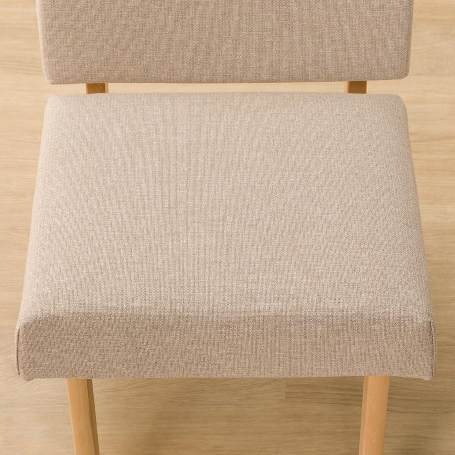 ニトリ（NITORI） 傷・汚れに強いファブリック ダイニングチェア(N