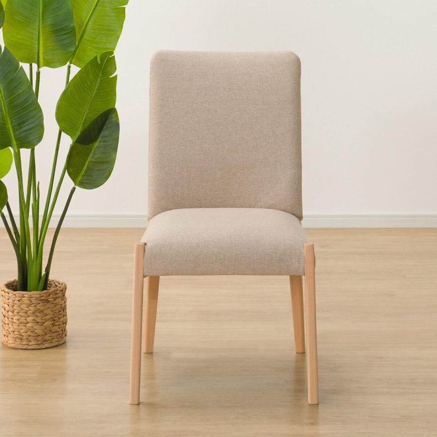 美品　ファブリックダイニングチェア(Nコレクション C-60S NA/NSF 傷・汚れに強いファブリック ダイニングチェア(Nコレクション C