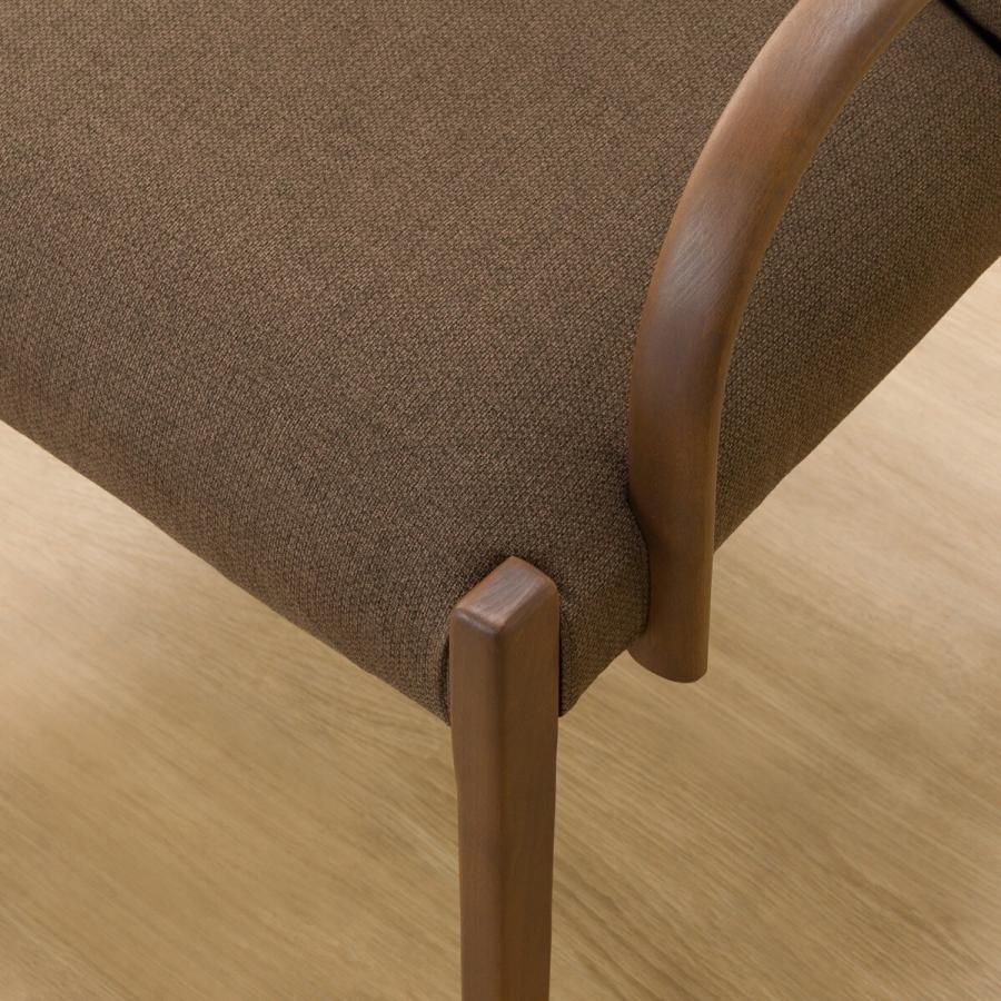 【No.1】ニトリ ダイニングチェア(Nコレクション C-10肘付き) ソファのような座り心地のポケットコイルダイニングチェア(N