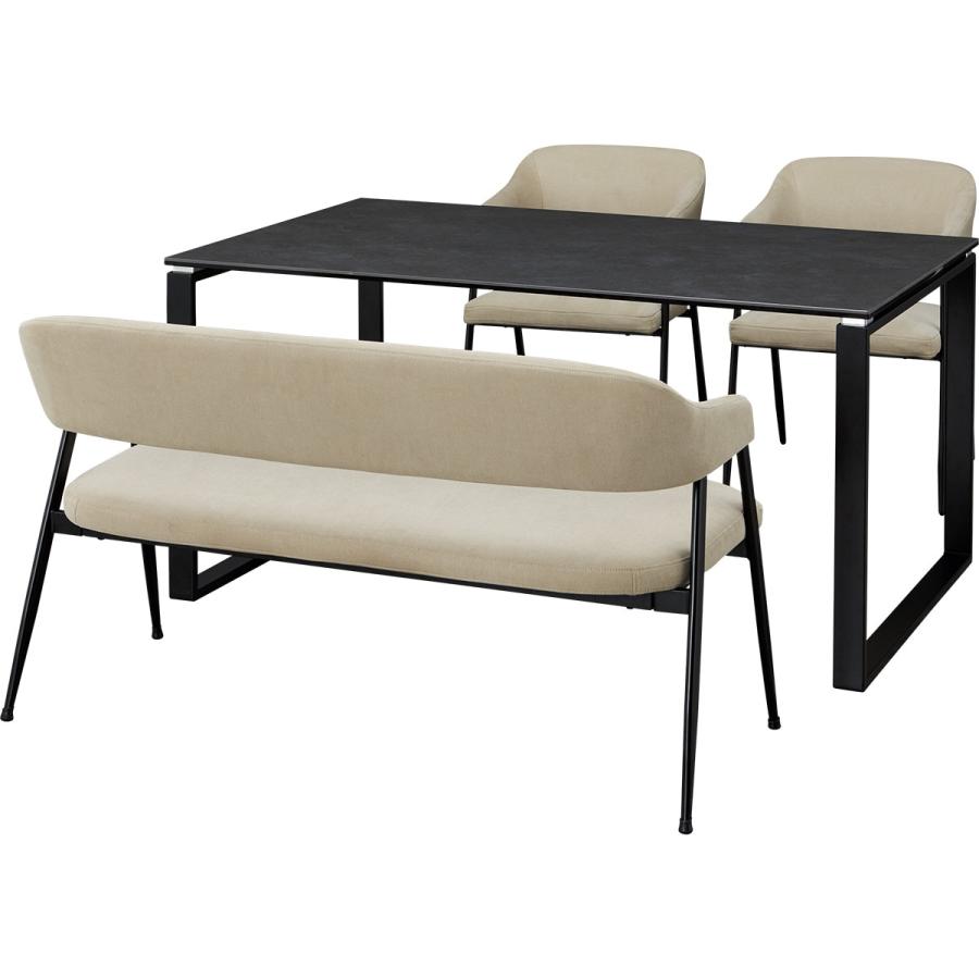 ニトリ 背もたれ付きダイニングベンチ(イジーBE) : ニトリ Yahoo