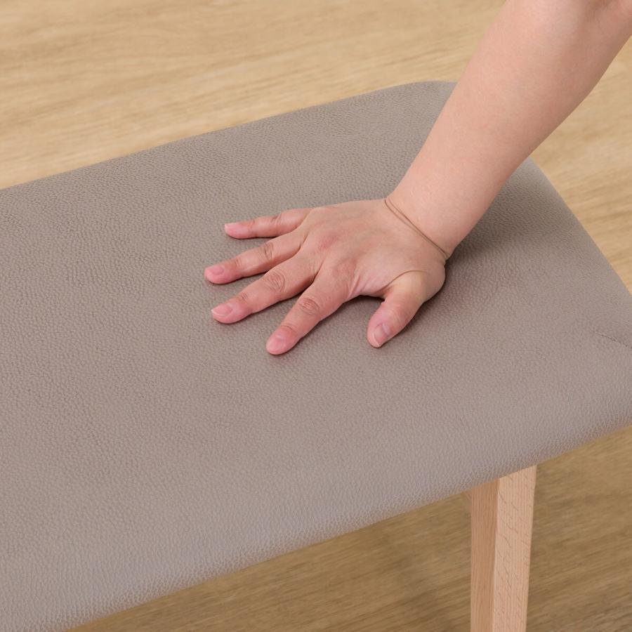 ニトリ（NITORI） カバー付きダイニングベンチ(クウト2 110 BE/NA