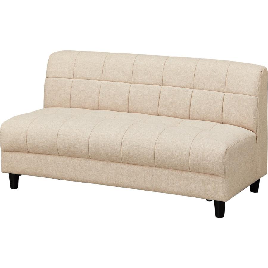 ベージュ 2人掛けソファ ニトリ ニトリ 布張り2人掛けソファ(ボックス AQ-BE) : ニトリ Yahoo!店