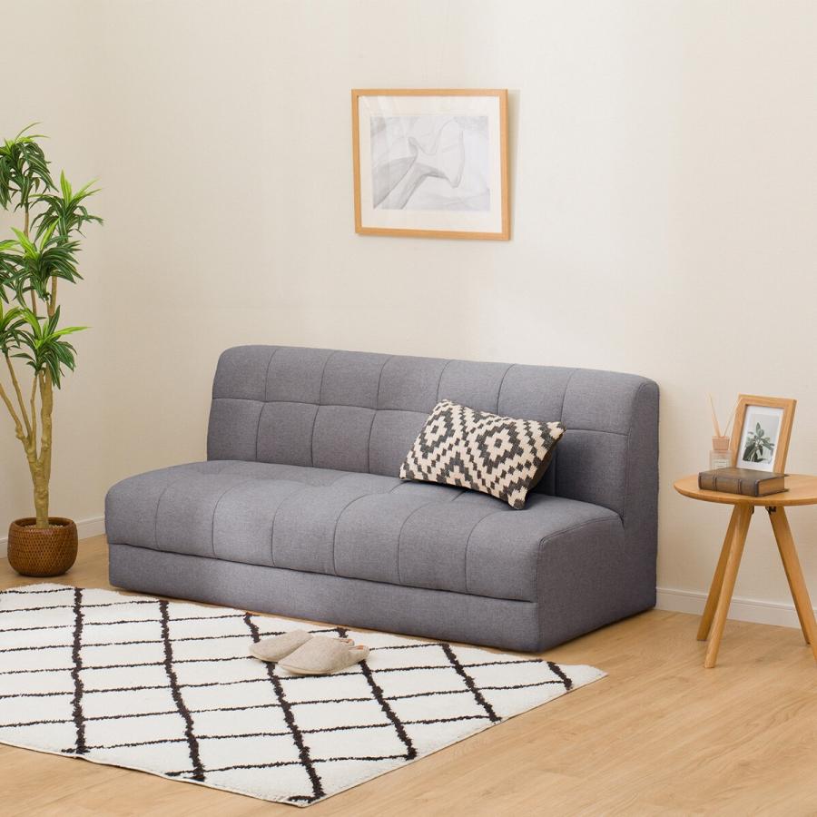 ニトリ 傷・汚れに強いファブリック2人掛けソファ(ボックス NSF-MGY