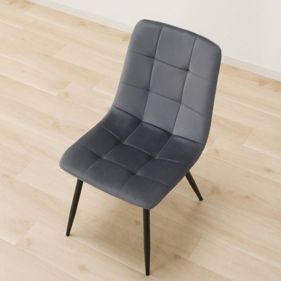 ダイニングチェア2点セット(SH103 GY/BK) ニトリ_2