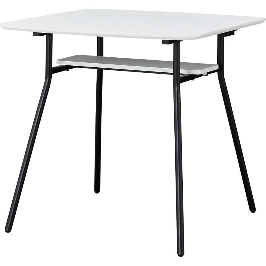 ニトリ（NITORI） 【高さ75cm】ダイニングテーブル(ST025H USB 8080 WH
