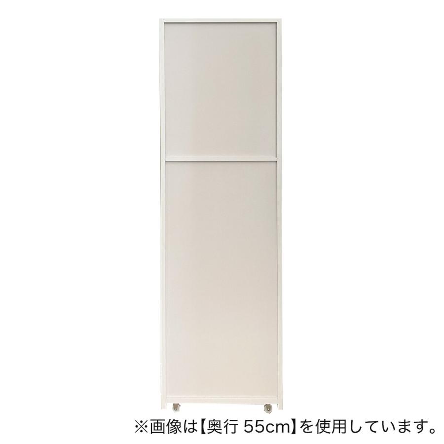 ニトリ（NITORI） 棚9段 頑丈すき間ワゴン (幅25×奥行55cm WH