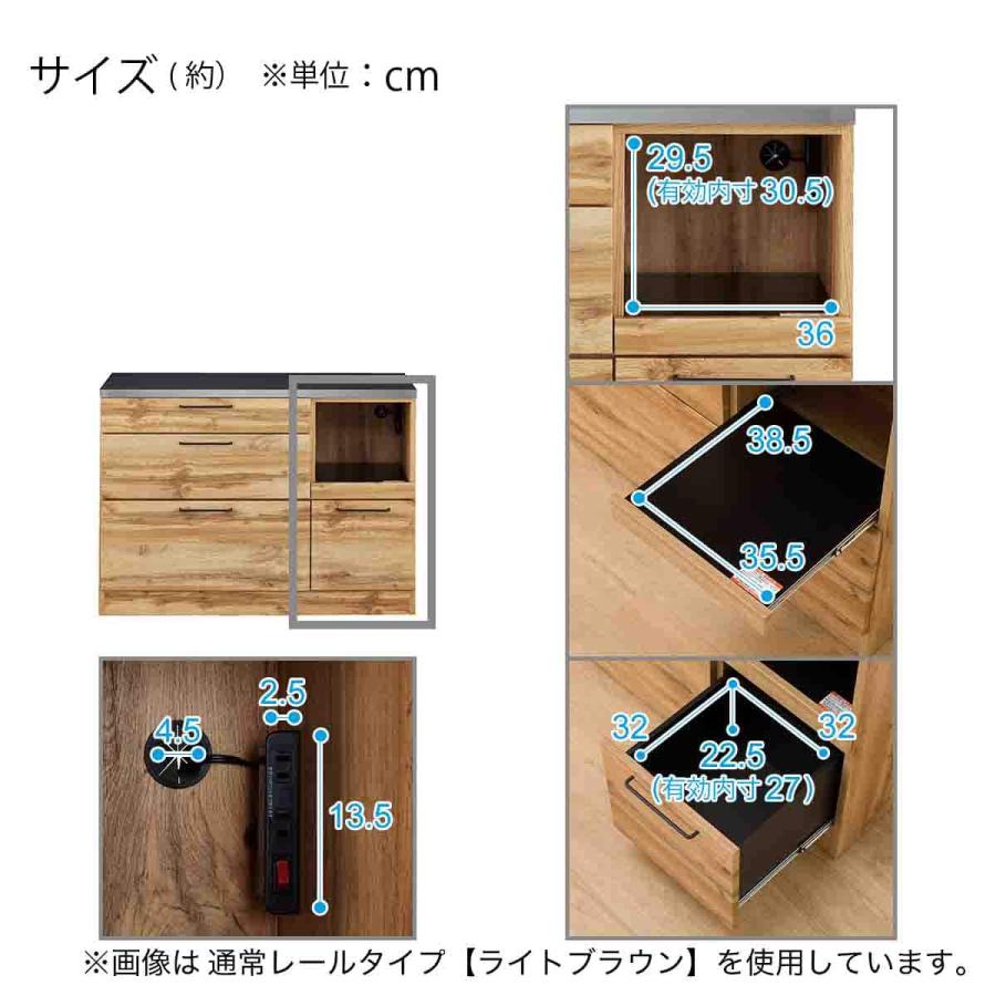 ニトリ（NITORI） ステンレス天板のキッチンカウンター ソフトクローズ