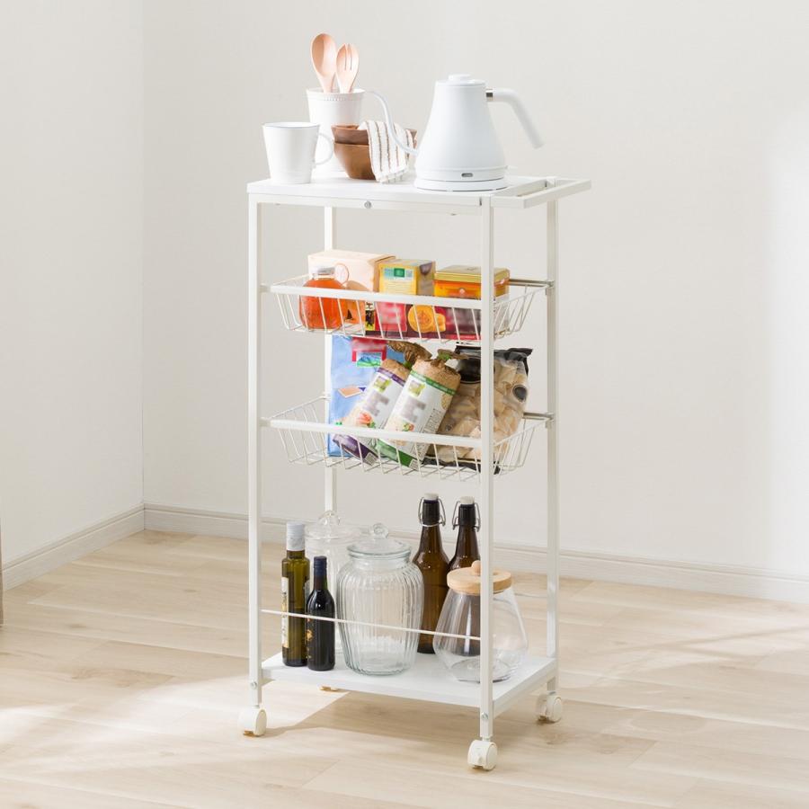 ニトリ（NITORI） スリムワゴン(OT003 5098 WH/WH) : ニトリ Yahoo!店