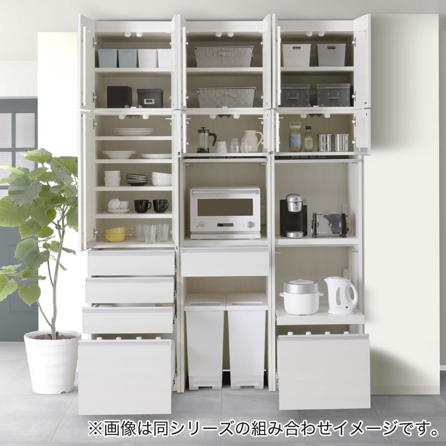 高さ1cm単位で選べる 見せない家電収納専用上置き (幅57.5×高さ47cm WW) ニトリの画像