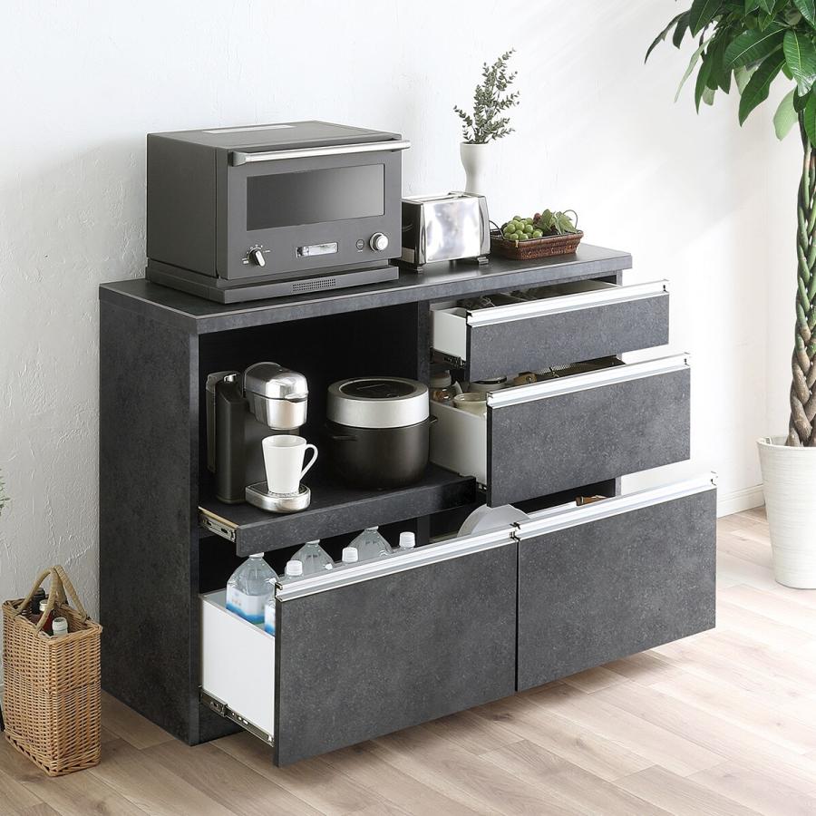 ニトリ（NITORI） セラミック天板カウンター (幅120cm GY) : ニトリ