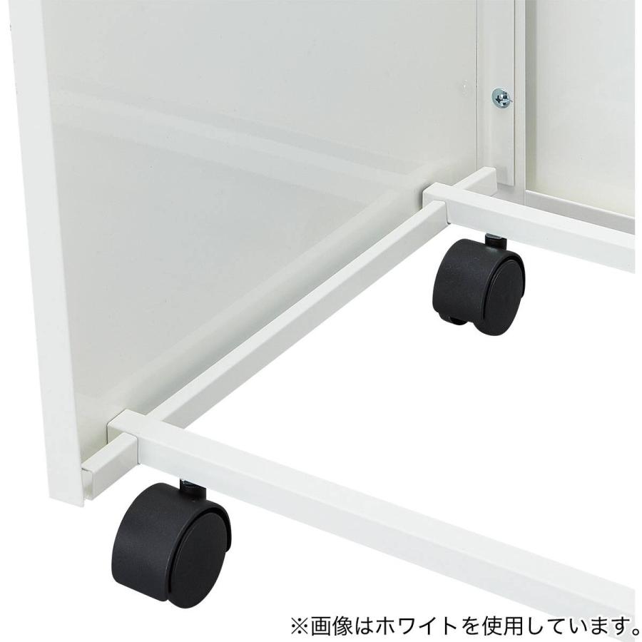 ニトリ（NITORI） RGダストワゴン(37L ホワイトトリプル) : ニトリ