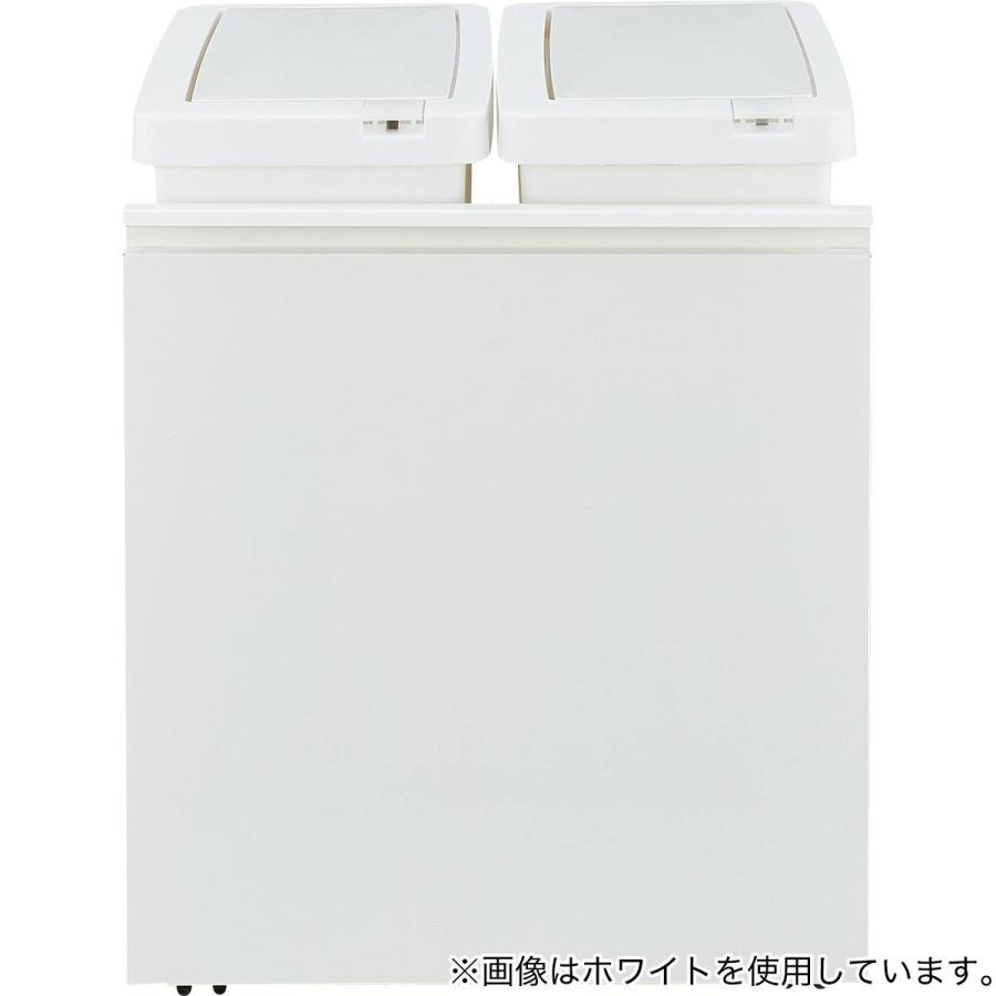 ニトリ（NITORI） RGダストワゴン(37L ブラックツイン) : ニトリ Yahoo