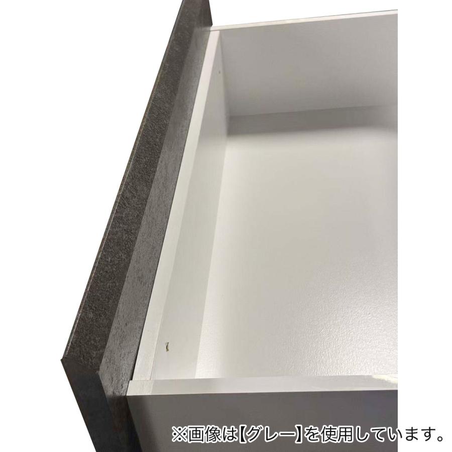 ニトリ（NITORI） キッチンカウンター (鏡面仕様 幅140cm ホワイト
