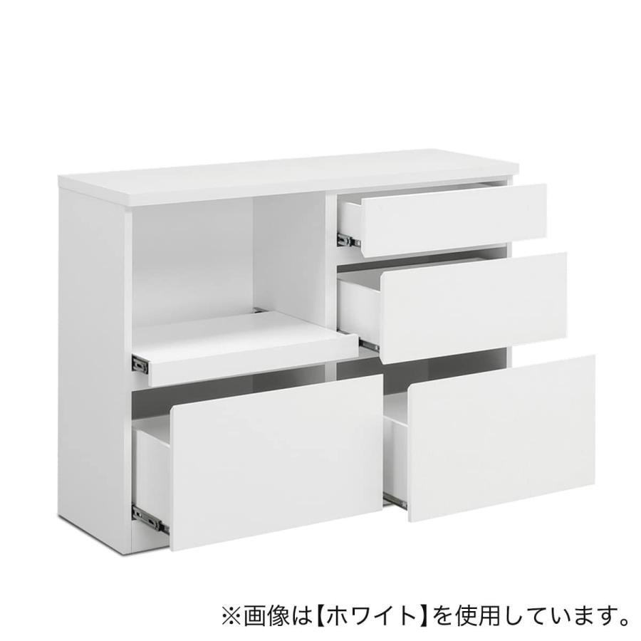 ニトリ（NITORI） キッチンカウンター (セラミック柄 幅120cm グレー
