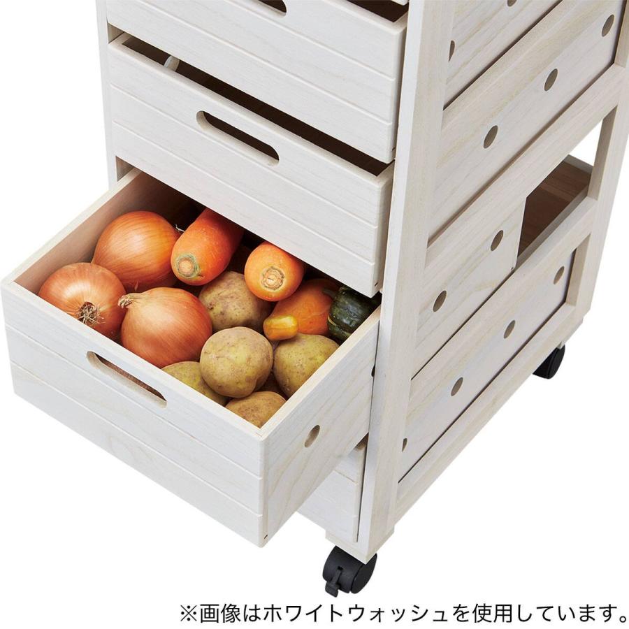 ニトリ（NITORI） 桐製野菜庫(VG79-30 5段浅型 LBR) : ニトリ Yahoo!店