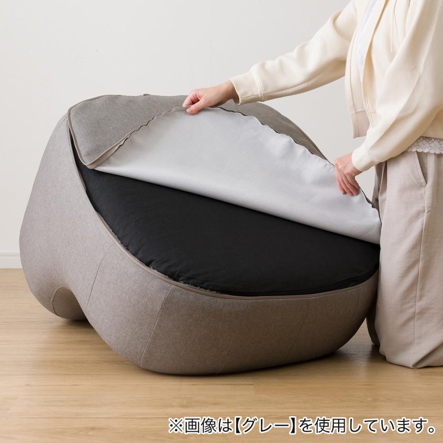ニトリ（NITORI） カバーが洗える 1人掛けふわもちソファ 布張りタイプ