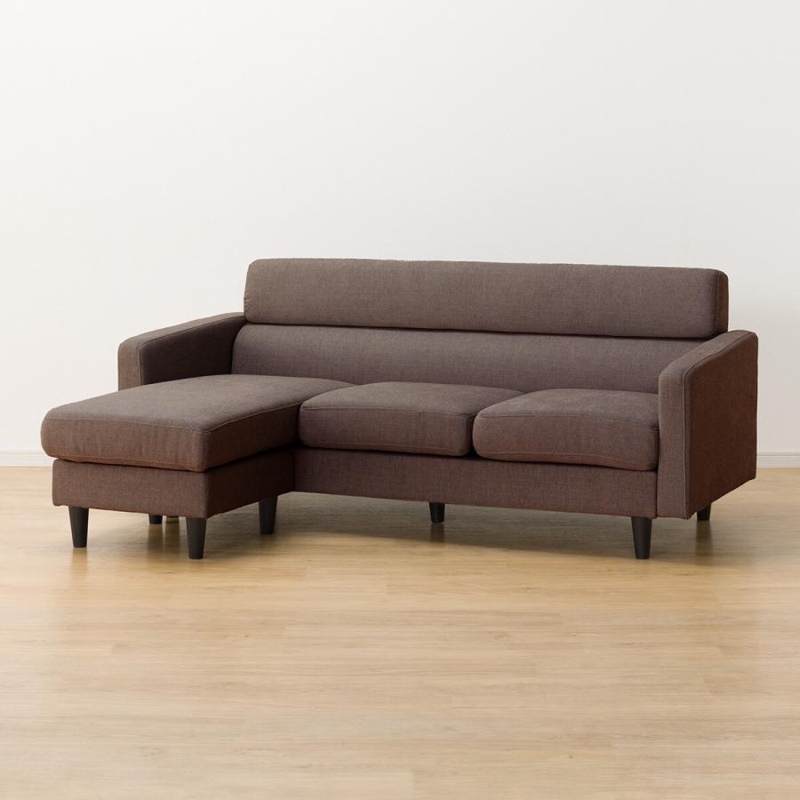 ニトリ（NITORI） 布張りL型ソファ(DJ06ー2 BR) : ニトリ Yahoo!店