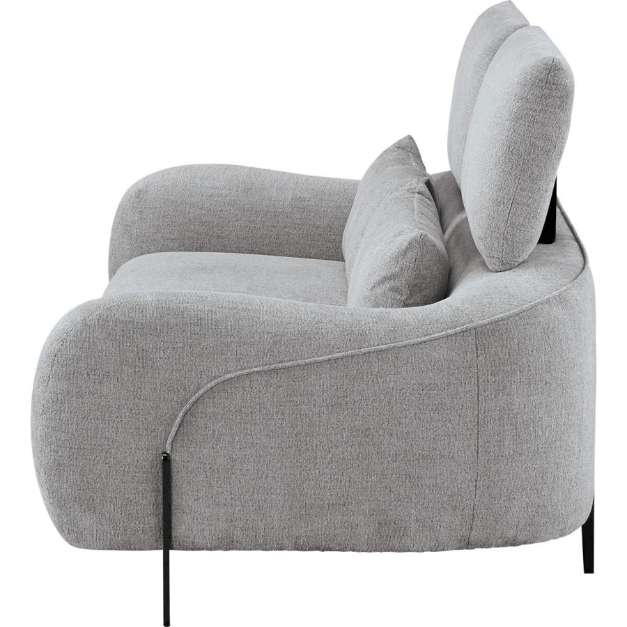 グレー ファブリック 2人掛けソファ【ニトリ】 ニトリ ソファー ソファ 2人掛け 布張りソファ(サザーラ GY