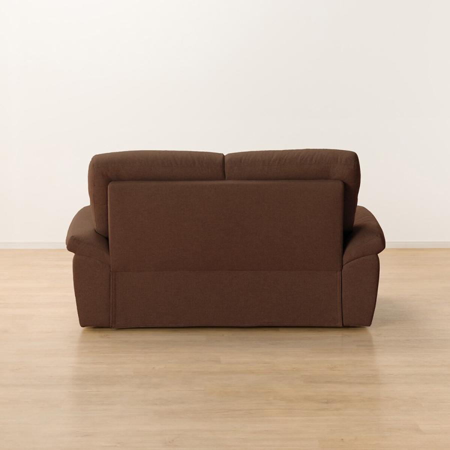 ニトリ 2人掛け布張りソファ(Nポケット BS12 S-LO AQ-BR