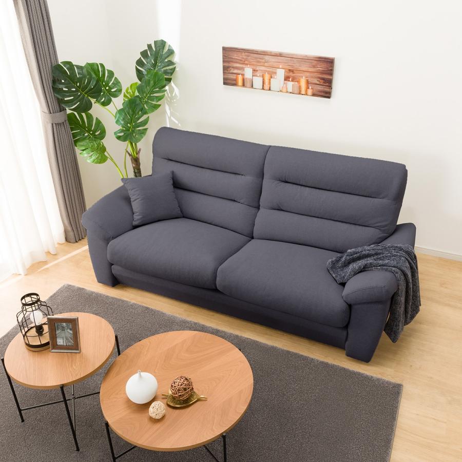 ニトリ（NITORI） 3人掛け布張りソファ(Nポケット BS12 S-LO Nシールド