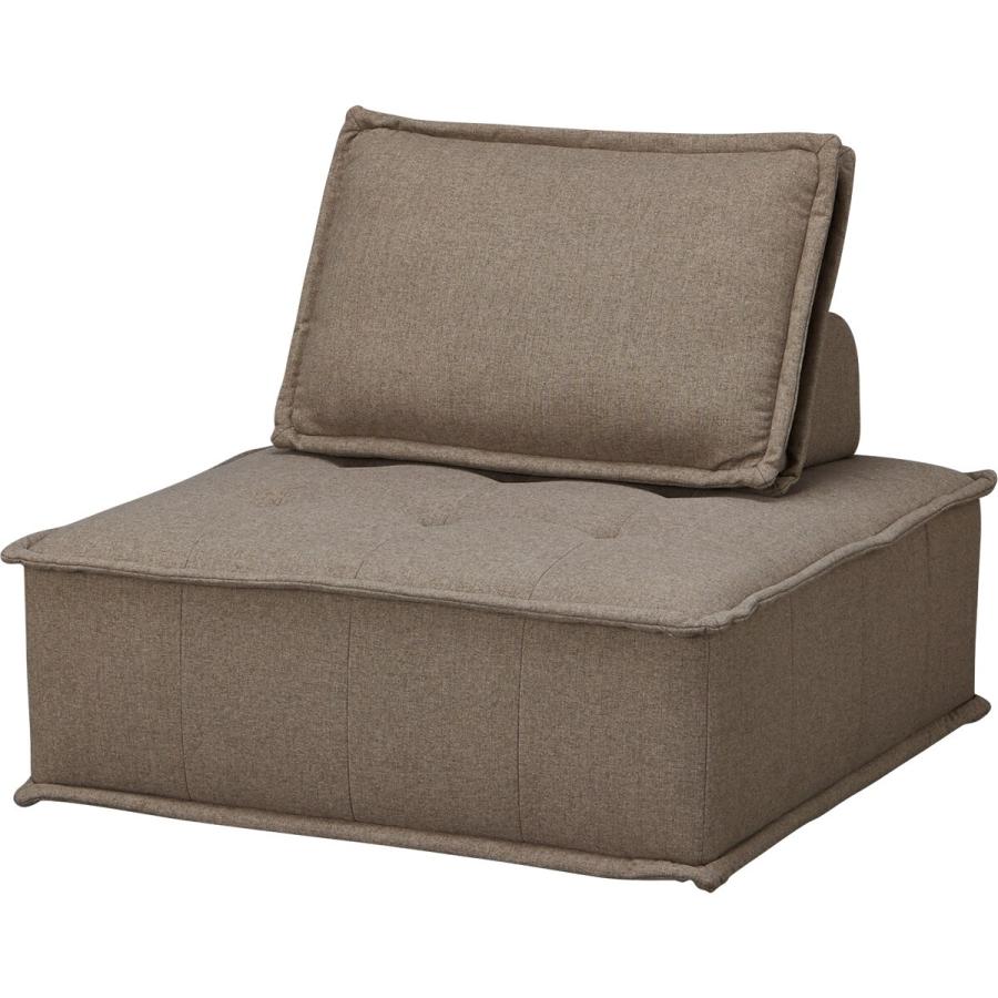 ニトリ ソファー ソファ 布張りローソファ1人掛け((SV03 BR) : ニトリ