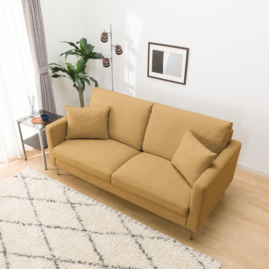 ニトリ　ソファー　3人掛け ニトリ 3人掛け布張りソファ(MK02 KD LGR) : ニトリ Yahoo!店