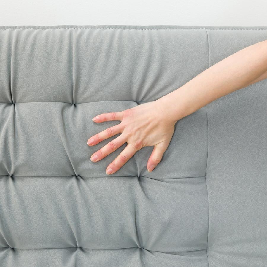 ニトリ 傷・汚れに強い合成皮革 2人掛けソファベッド(Nシールド