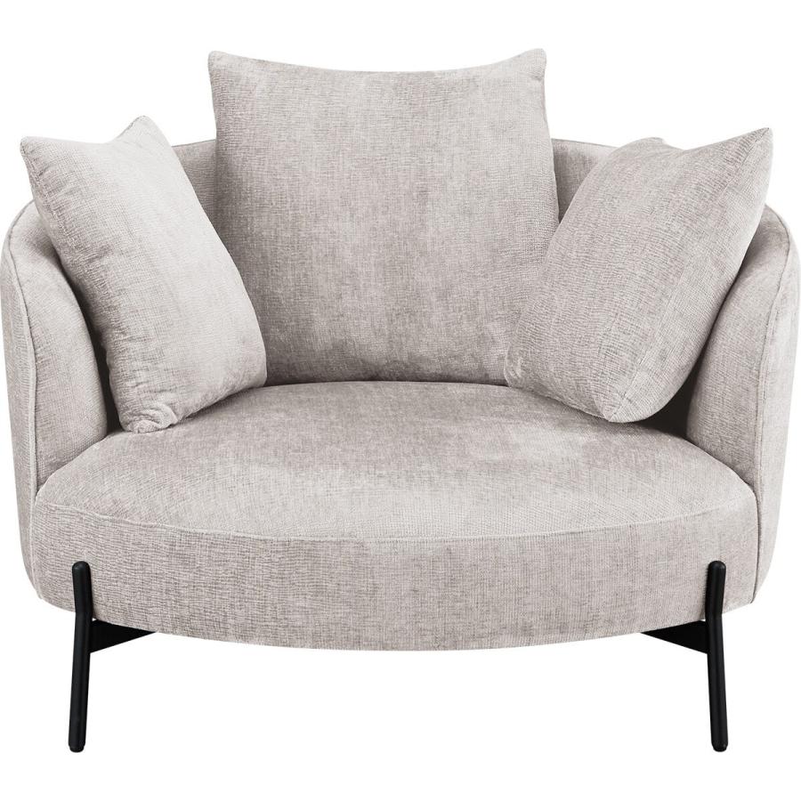 ニトリ（NITORI） パーソナルチェア 布張りタイプ(SV04 LMO) : ニトリ