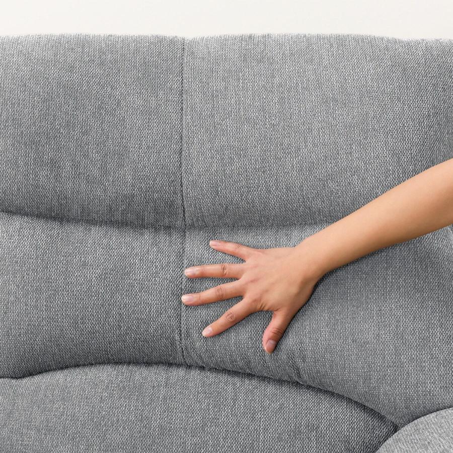 ニトリ（NITORI） 布張り2人掛けソファ(PD02-2 GY) : ニトリ Yahoo!店