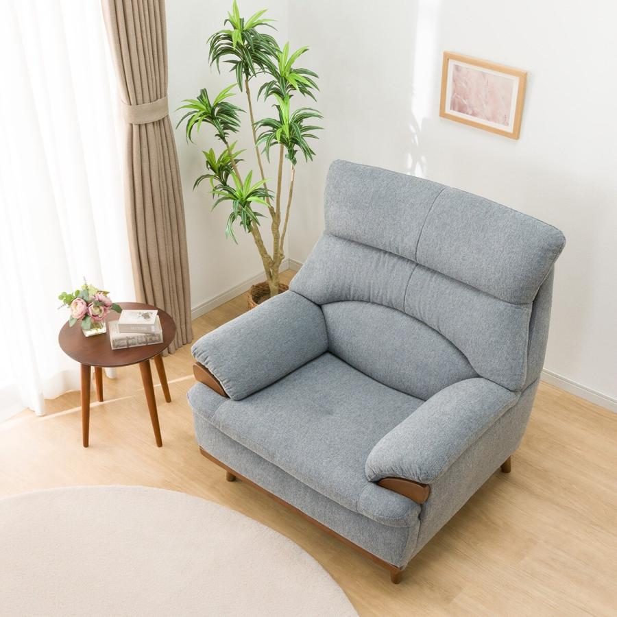 ニトリ 布張り1人掛けソファ(PD02-2 GY) : ニトリ Yahoo!店