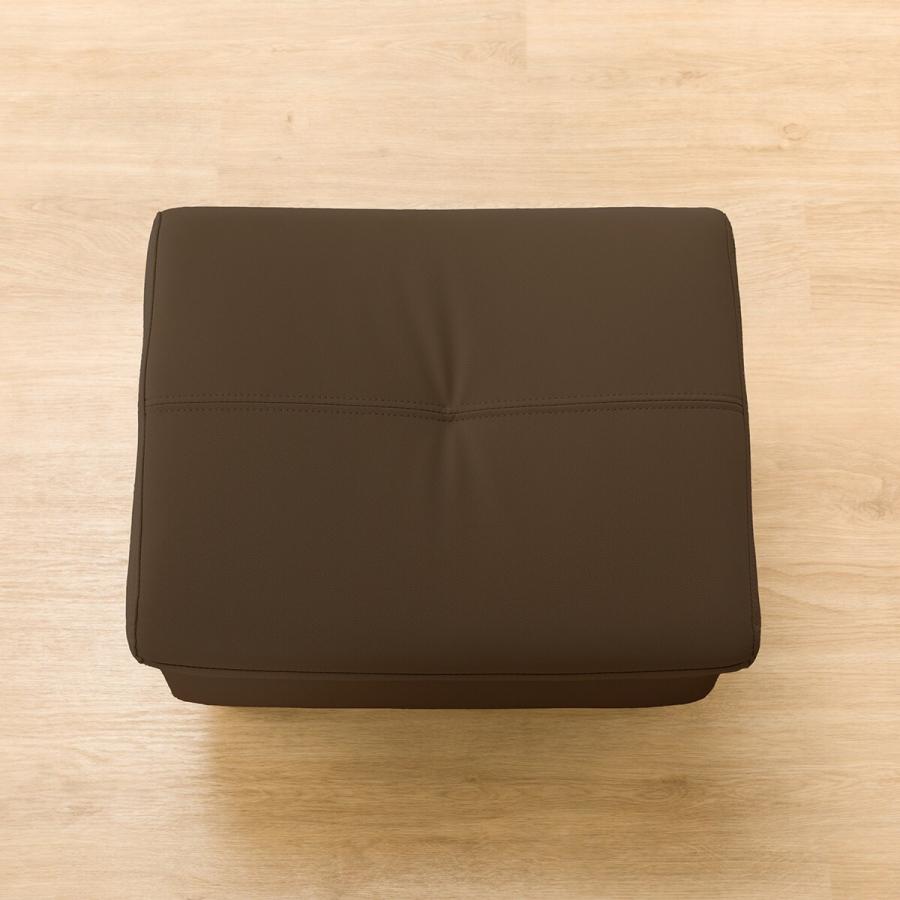 【新品】傷・汚れに強い合成皮革 オットマン(PD02-2 Nシールド DBR) 新品】傷・汚れに強い合成皮革 オットマン(PD02-2 Nシールド DBR) 新品