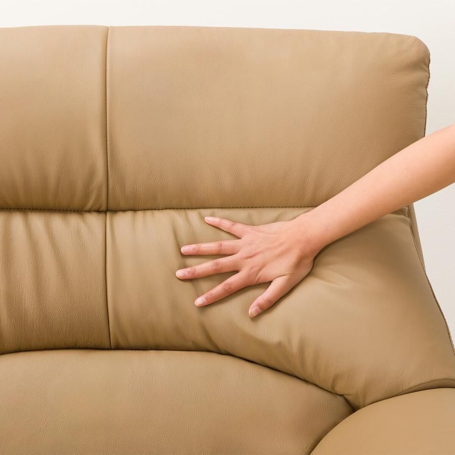 【大特価】ニトリ　１人掛け皮ソファ ニトリ 1人掛けソファ(PD02-2 革 GY) : ニトリ Yahoo!店 - 通販