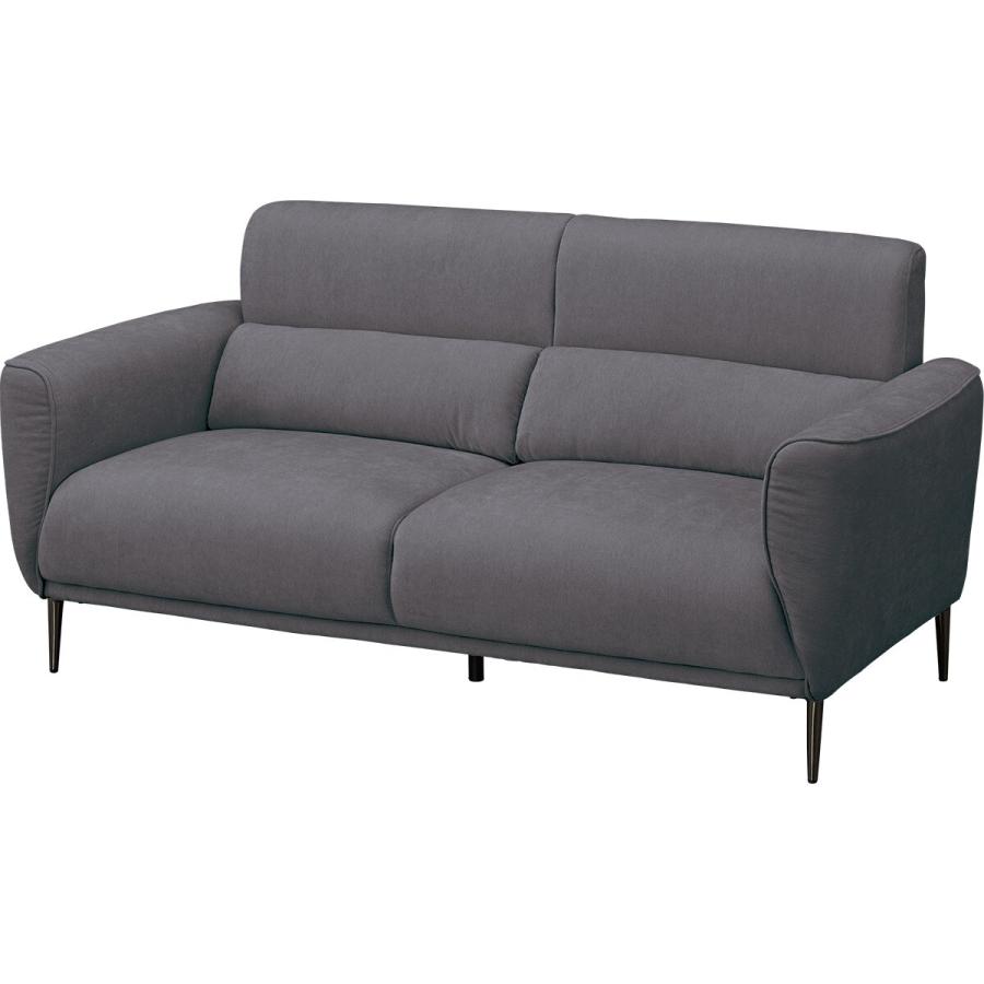 ニトリ　ソファ　ダークグレー　① 2人掛けコンパクトソファ 布張りタイプ (CX01 GY) | ニトリネット