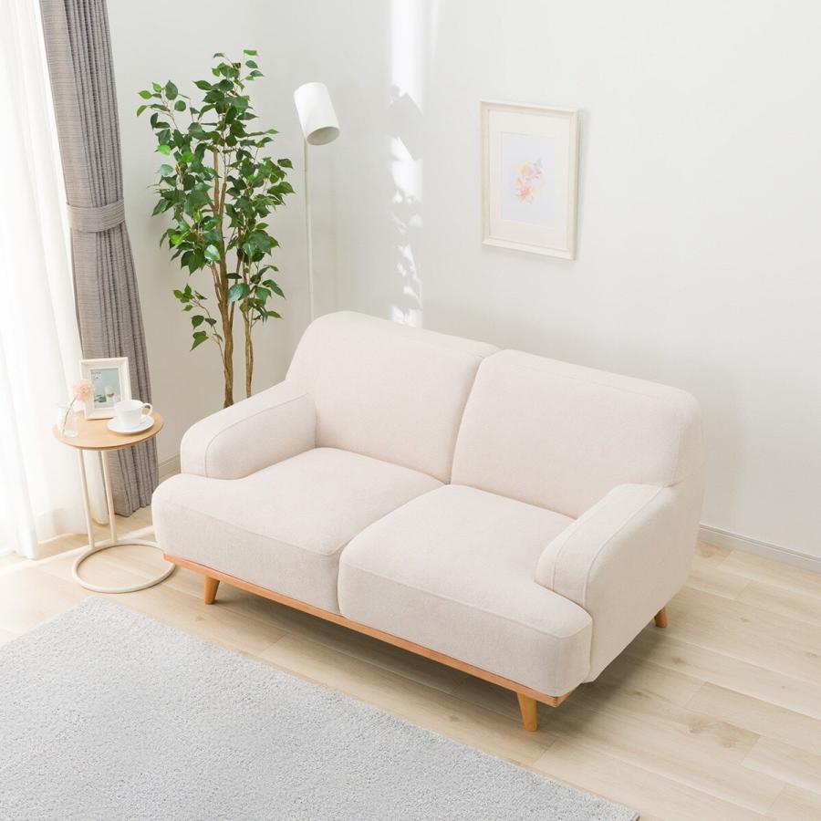 ニトリ（NITORI） 2人掛け布張りソファ(SM02 BE) : ニトリ Yahoo!店