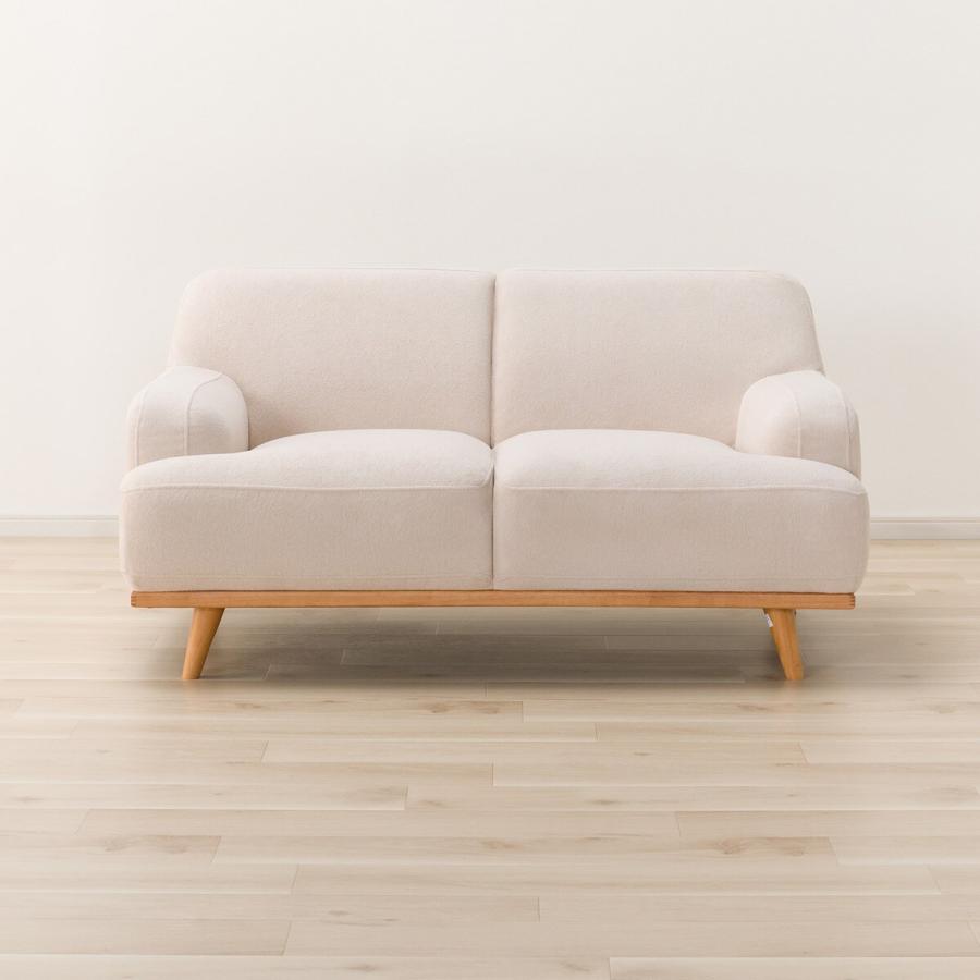 ニトリ（NITORI） 2人掛け布張りソファ(SM02 BE) : ニトリ Yahoo!店