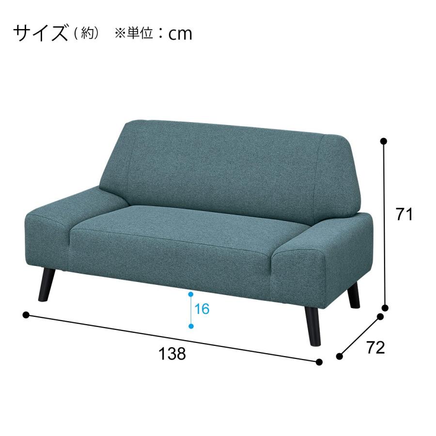 ニトリ 布張り2人掛けソファ(CV01 GR) : ニトリ Yahoo!店 - 通販 ニトリ 布張り2人掛けソファ(CV01 GR) : ニトリ Yahoo!店 - 通販