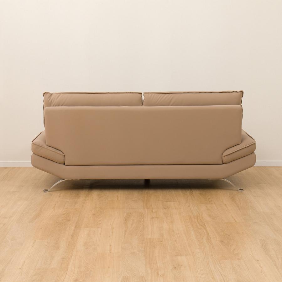 Nitori傷・汚れに強い合成皮革 3人用ソファ ニトリ 傷・汚れに強い合成皮革3人掛けソファ(FR03 BE) : ニトリ