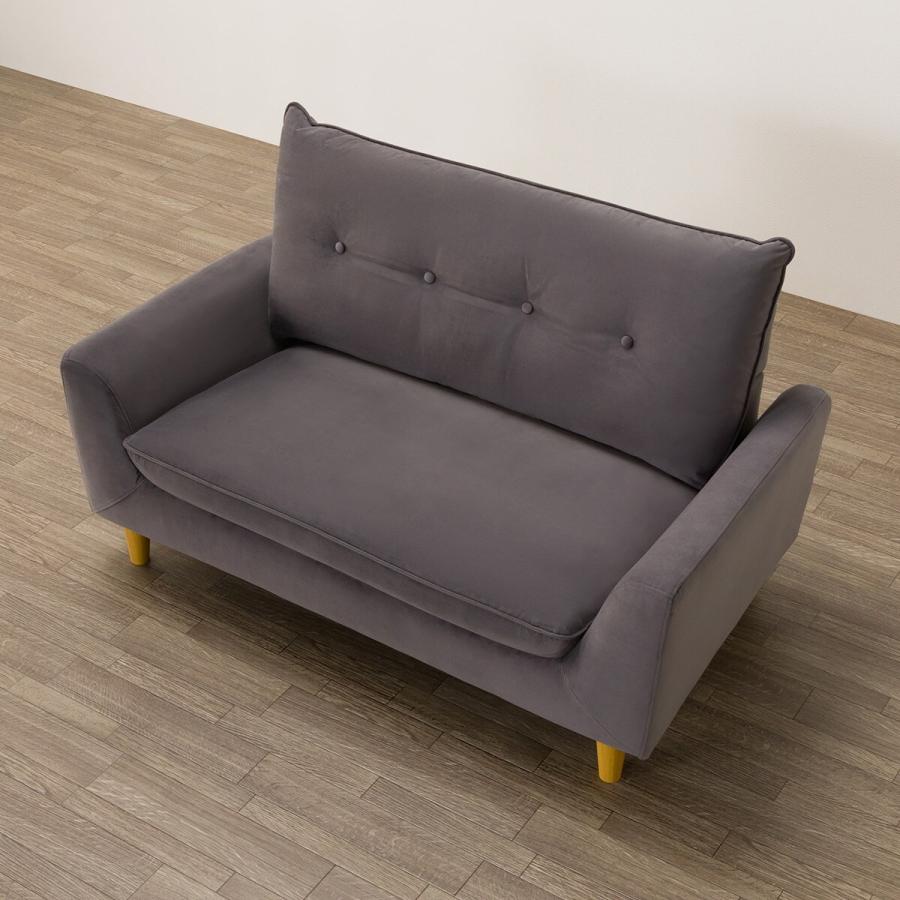 ニトリ ローソファにもなるコンパクトソファ(パック4 SP DGY