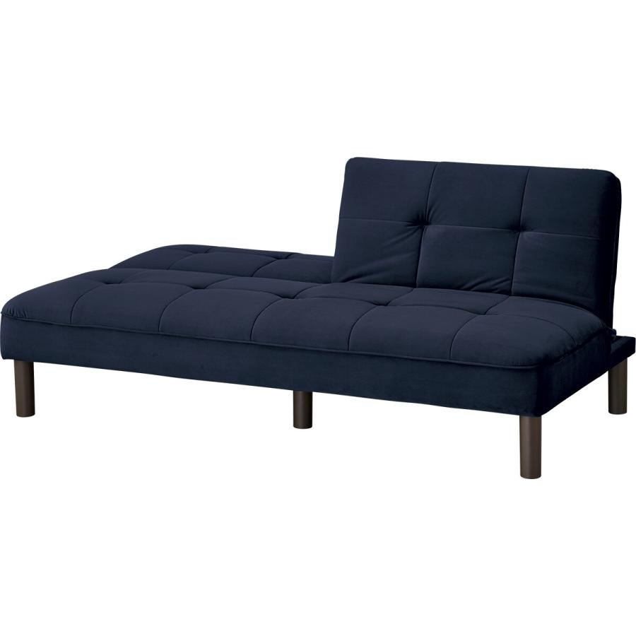 ニトリ 背もたれが別々に動くソファベッド(XL02 BL) : ニトリ Yahoo!店