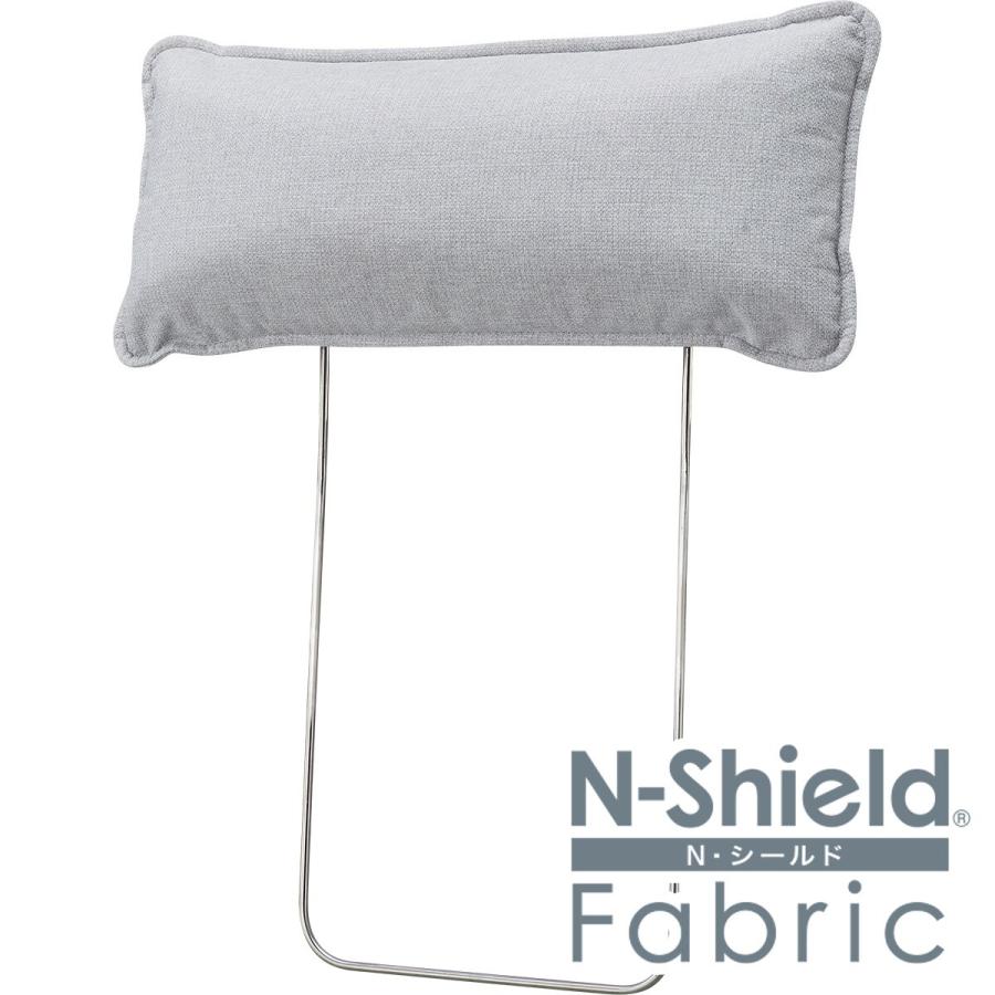 N-Shield ライトグレー　ヘッドレスト2本セット MS01シリーズ MS01専用 傷・汚れに強い 広い座面のゆったりソファ ヘッドレスト 布