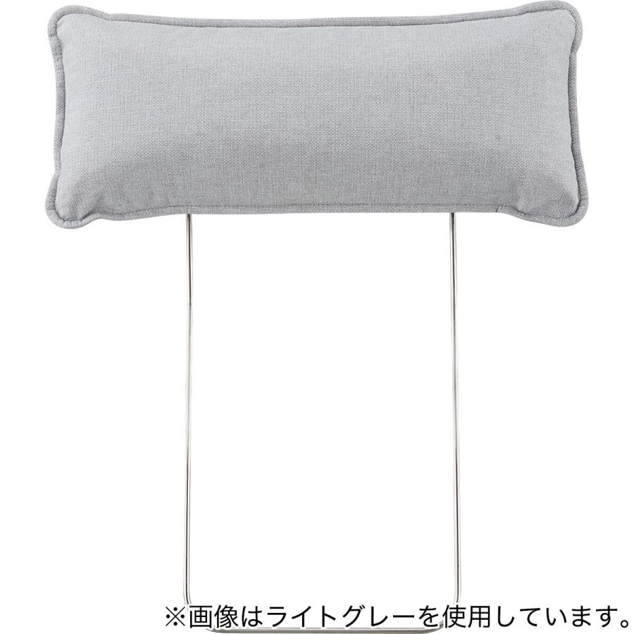 Nシールドファブリック ヘッドレスト(MS01 AQ-MGY) MS01専用 傷・汚れに強い 広い座面のゆったりソファ ヘッドレスト 布