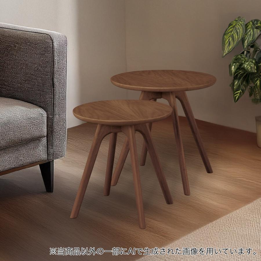 ニトリ（NITORI） ネストテーブル DT01 MBR(2個セット) : ニトリ Yahoo