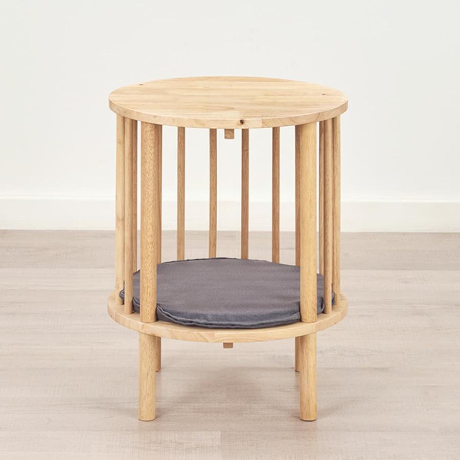 【美品】ニトリ 天然木 サイドテーブル マガジンラック ニトリ（NITORI） 【NATURAL SIGNATURE】天然木サイドテーブル